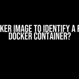 A Docker Image to Identify a Rogue Docker Container?