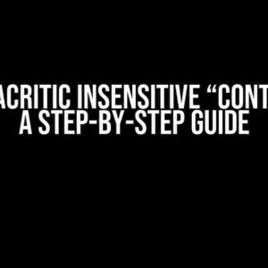 Swift Diacritic Insensitive “Contains()” – A Step-by-Step Guide